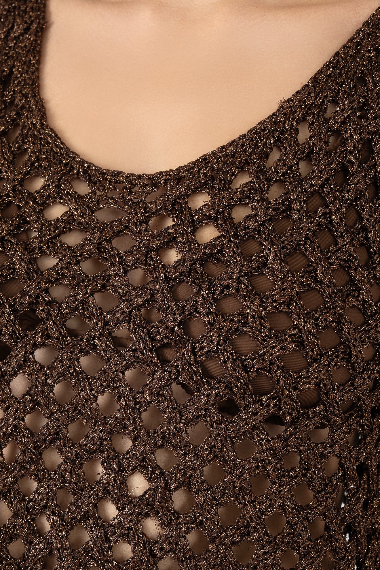 Blusa Top Calada Do Reis Café - Image 6