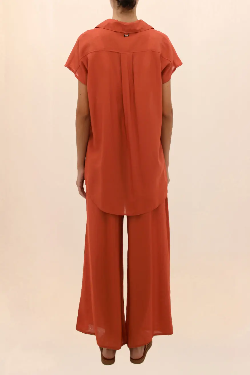 CAMISA WIDE COBRE - Image 5
