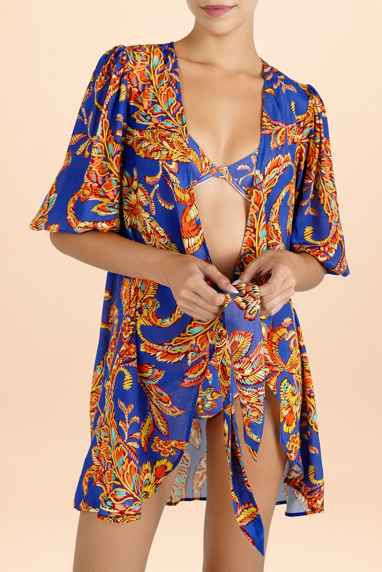Cover Up Corto Floresta - Image 3