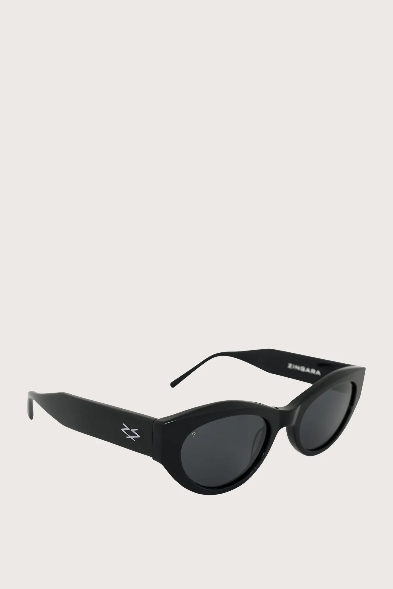 Gafas de Sol Agnes S Negro Brillante - Image 3