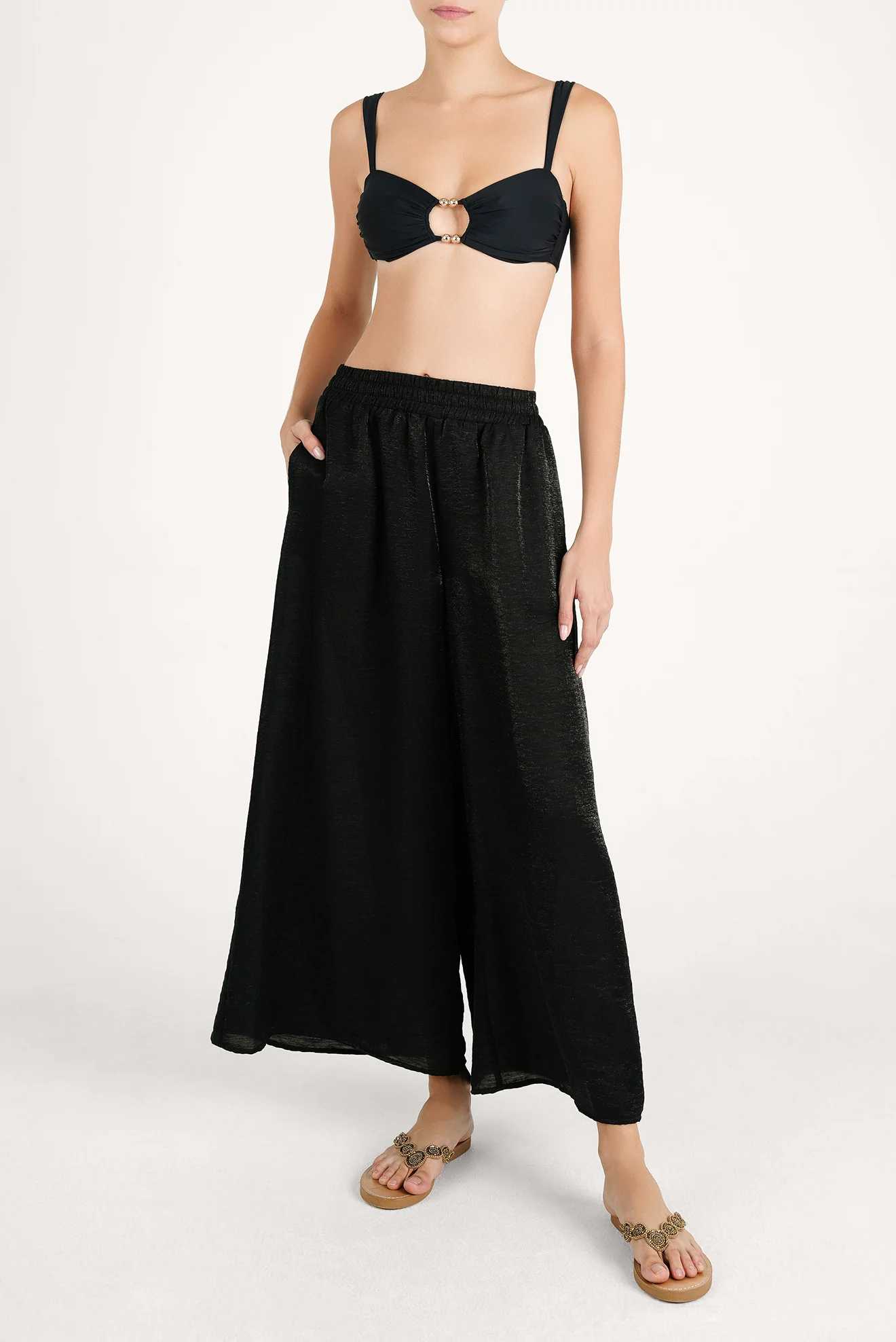Pantalón Ilhabella Shine Negro - Image 5