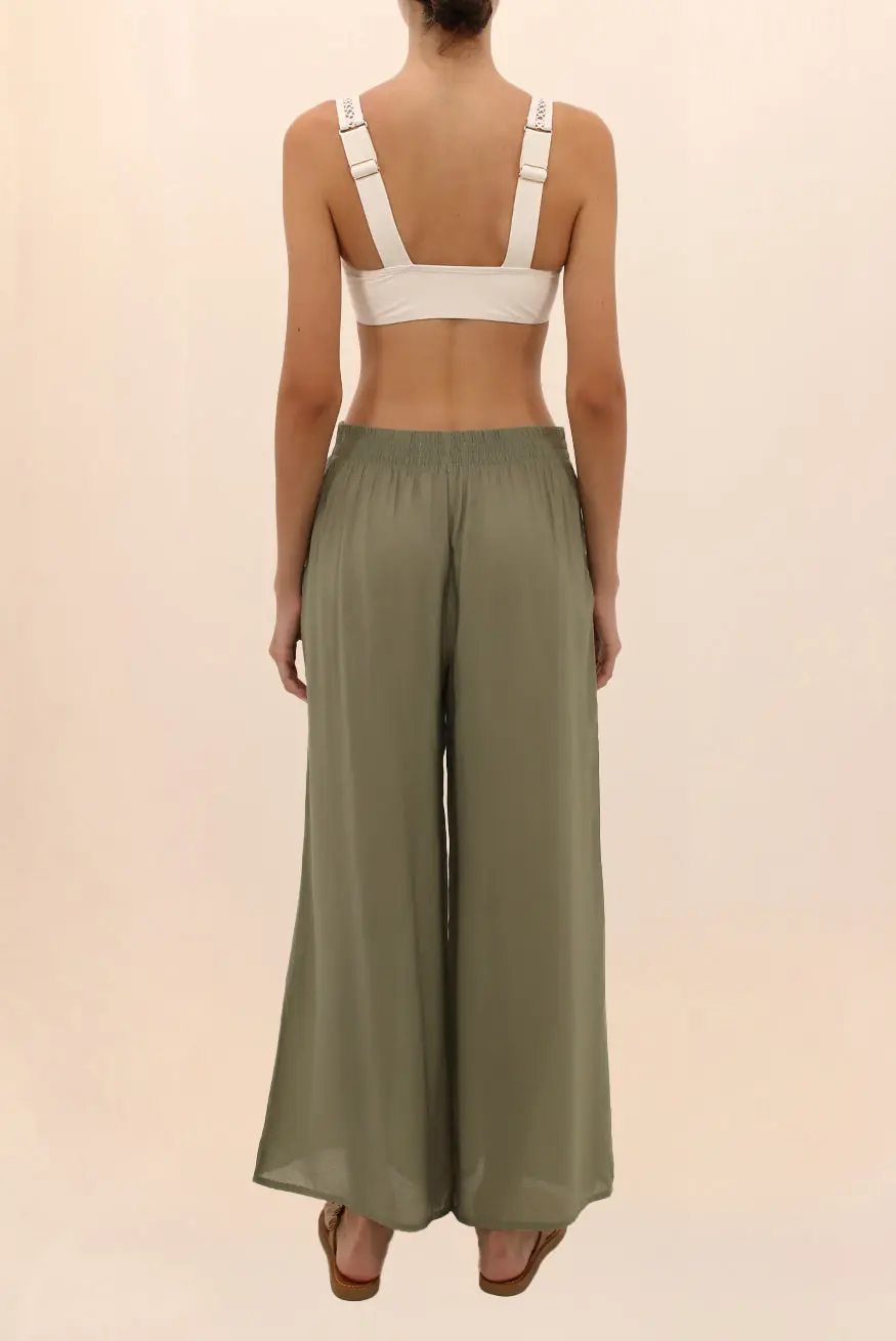 PANTALÓN WIDE OLIVO - Image 4
