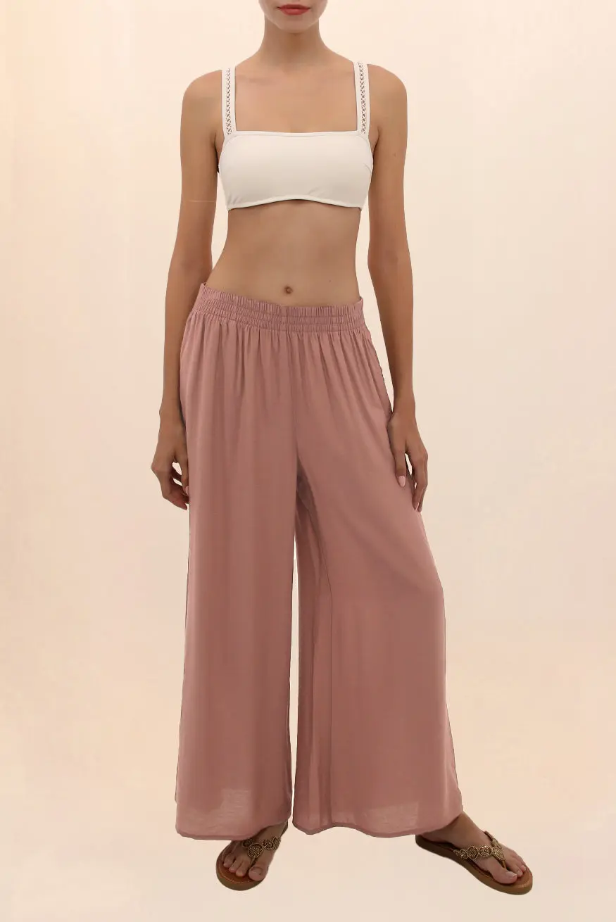 PANTALÓN WIDE ORO ROSA - Image 4