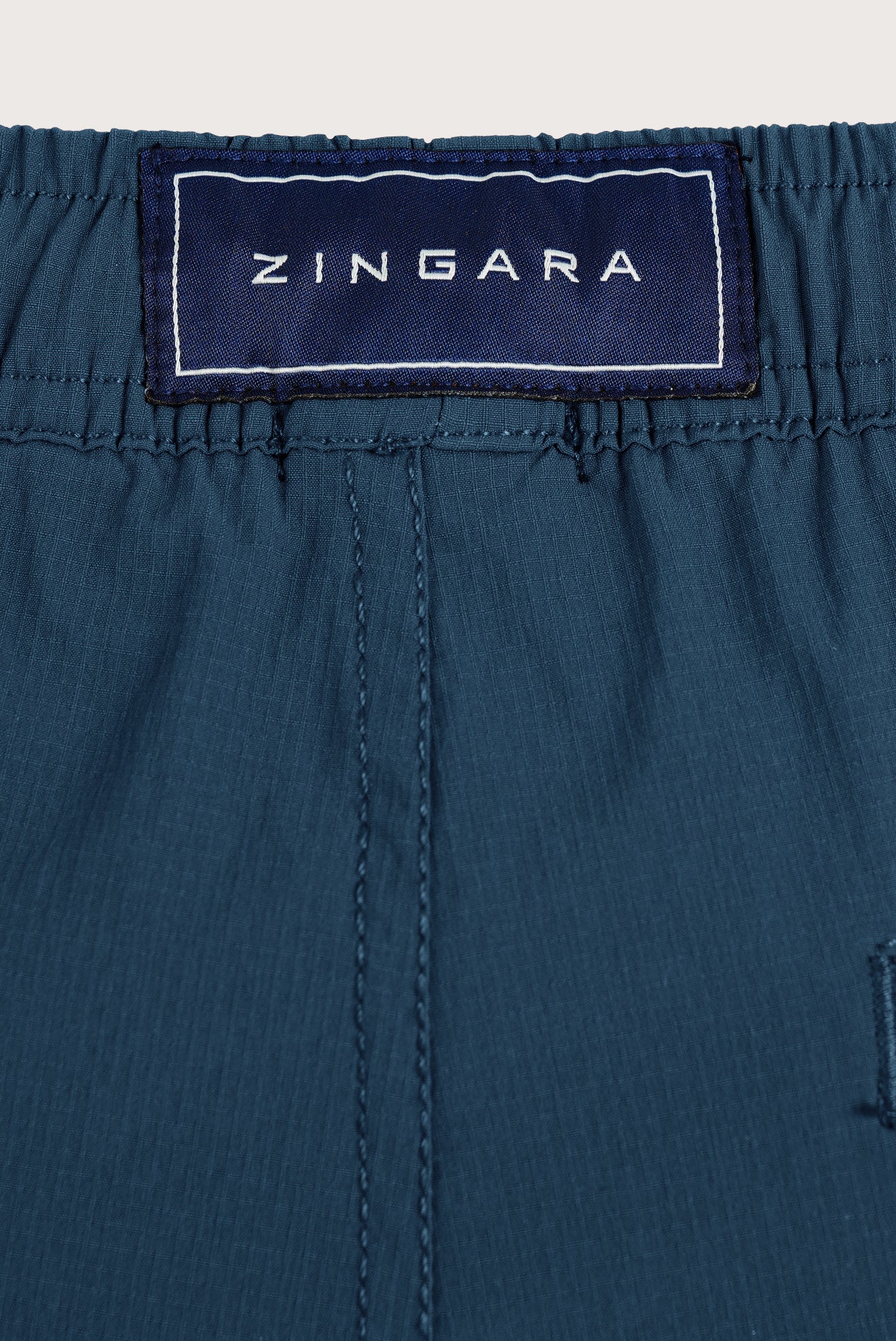 Short Caballero Texturizado Azul - Image 3
