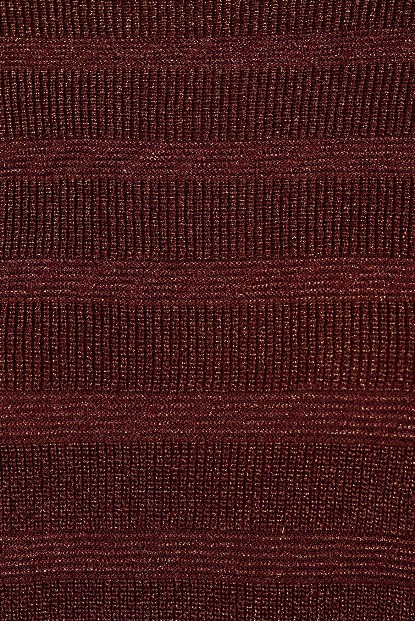 Suéter Perla Lurex Stripe Café - Image 5