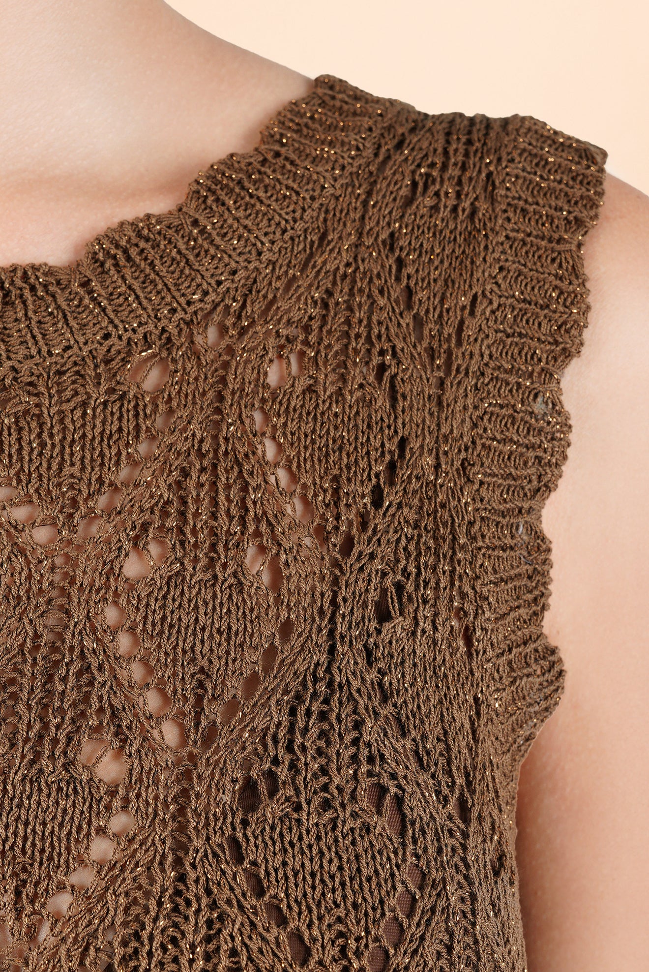 Top Crochet Caraiba Café - Image 5