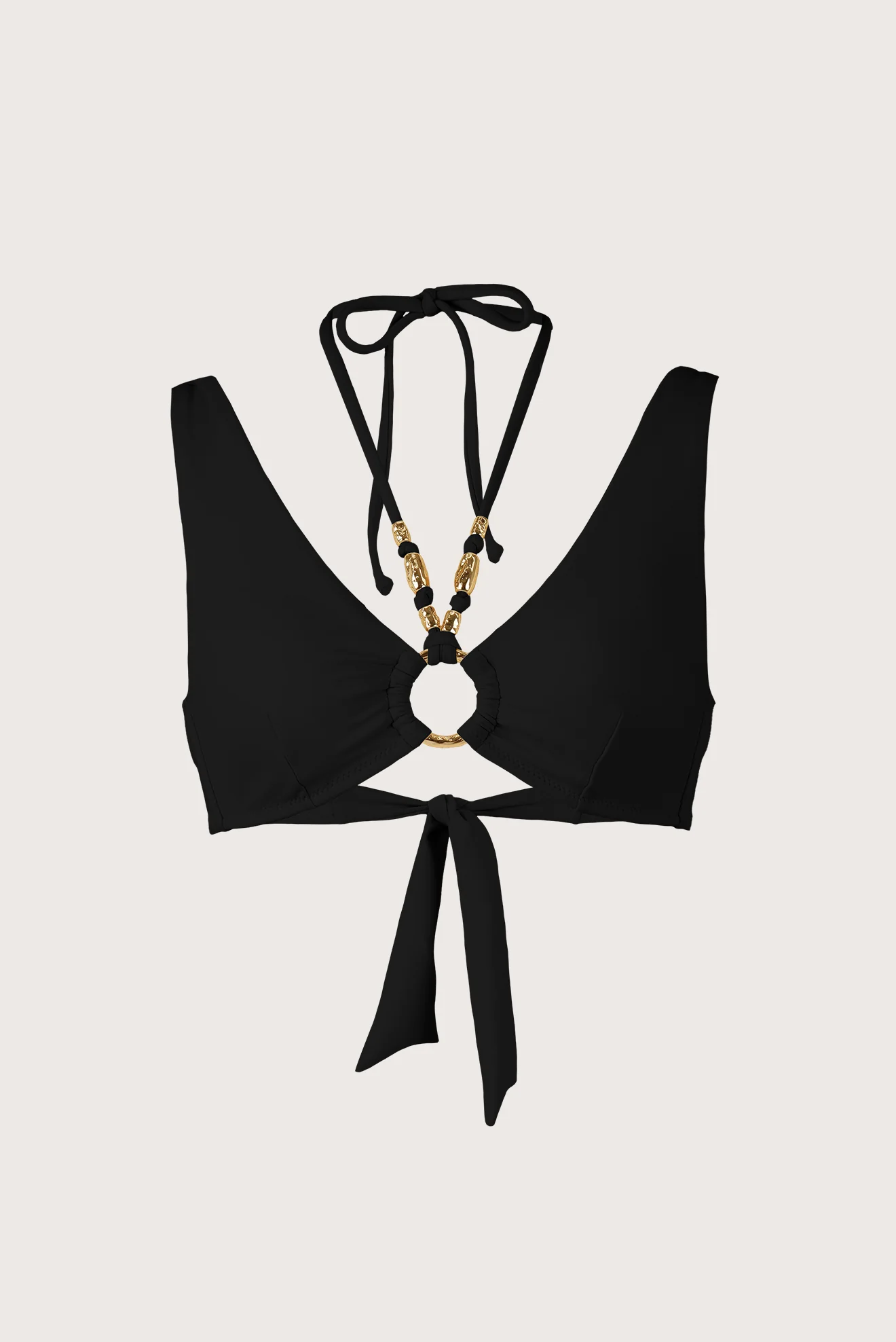 Top Marylin Argolla Negro