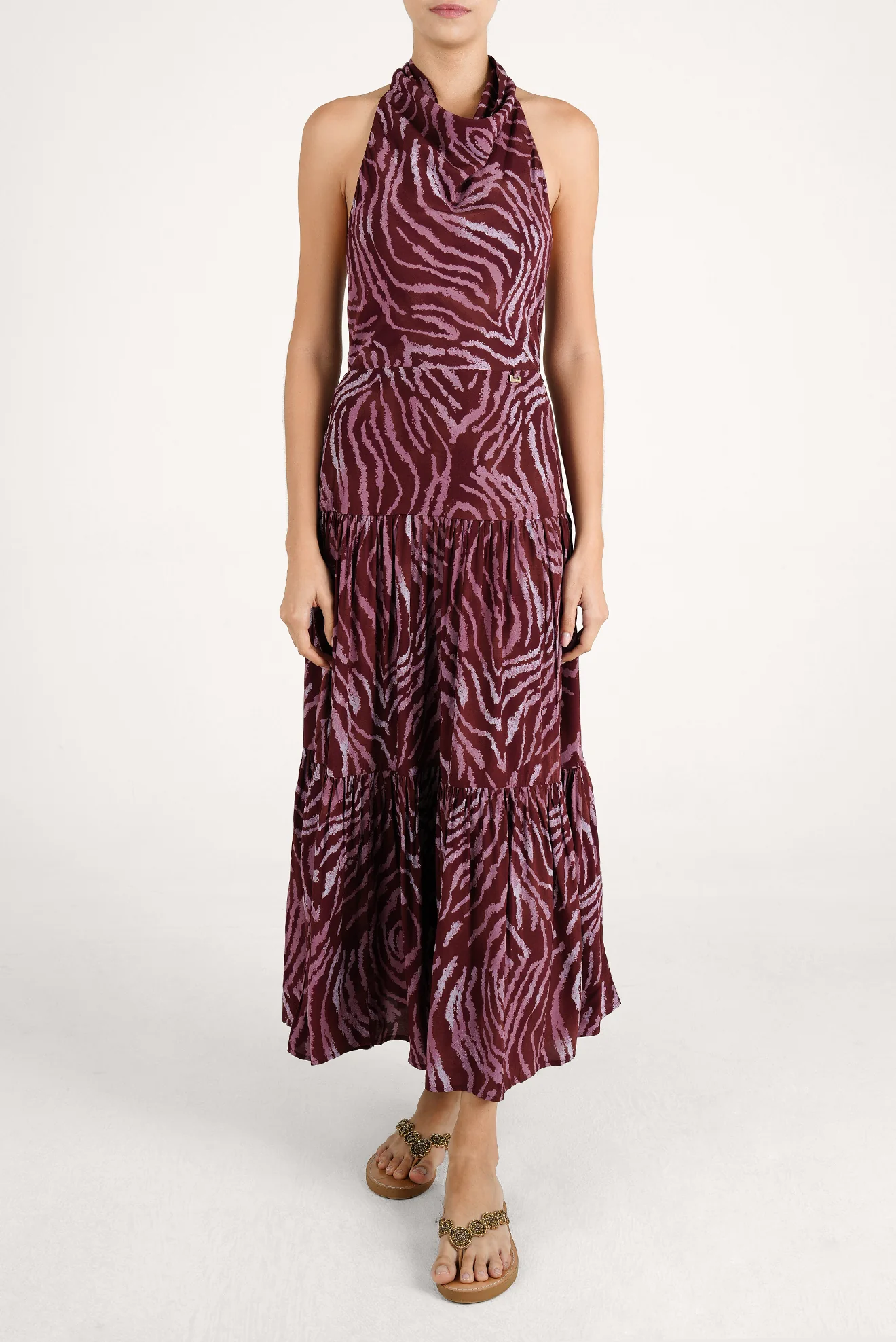 Vestido Halter Largo Zafira - Image 3