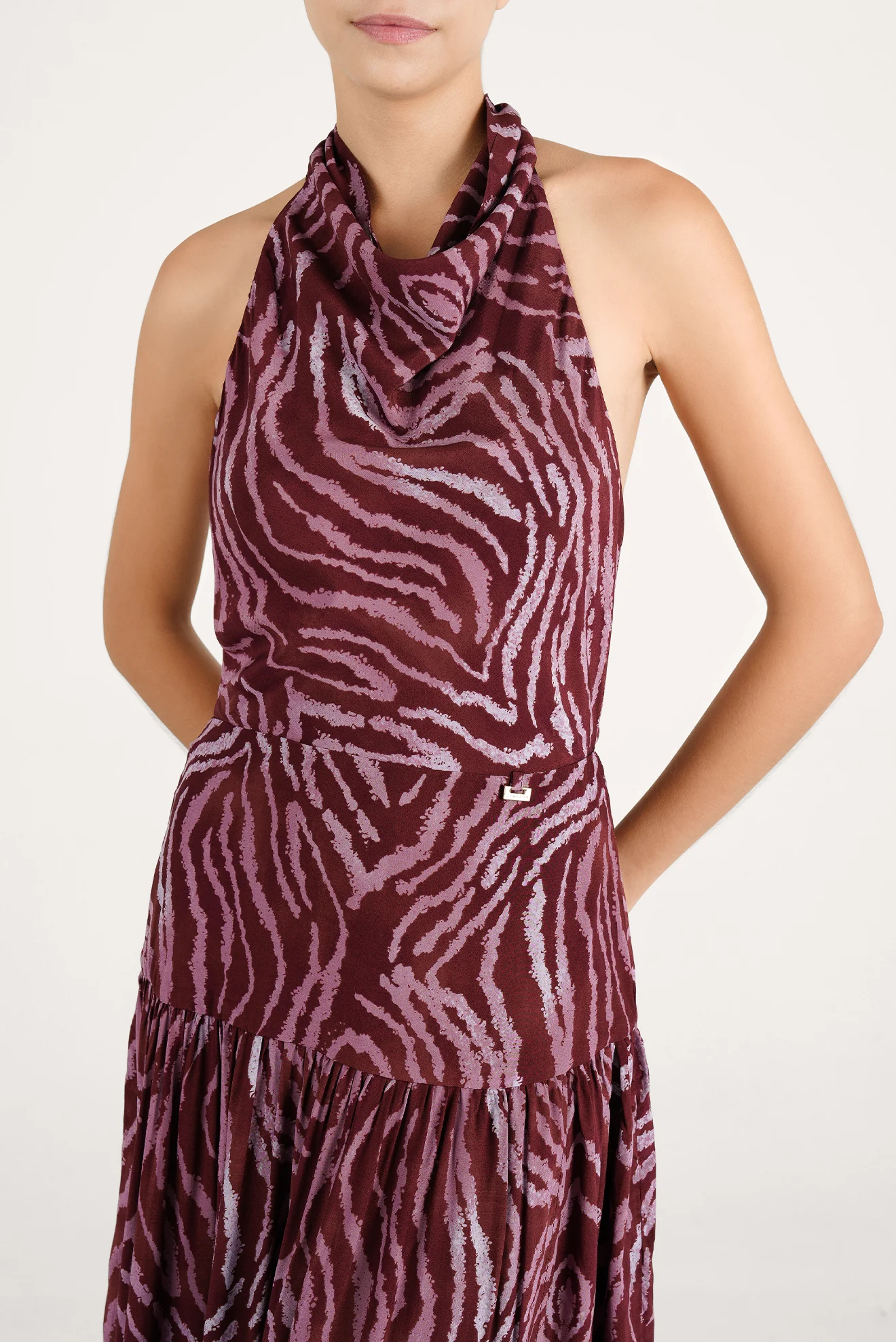 Vestido Halter Largo Zafira - Image 5