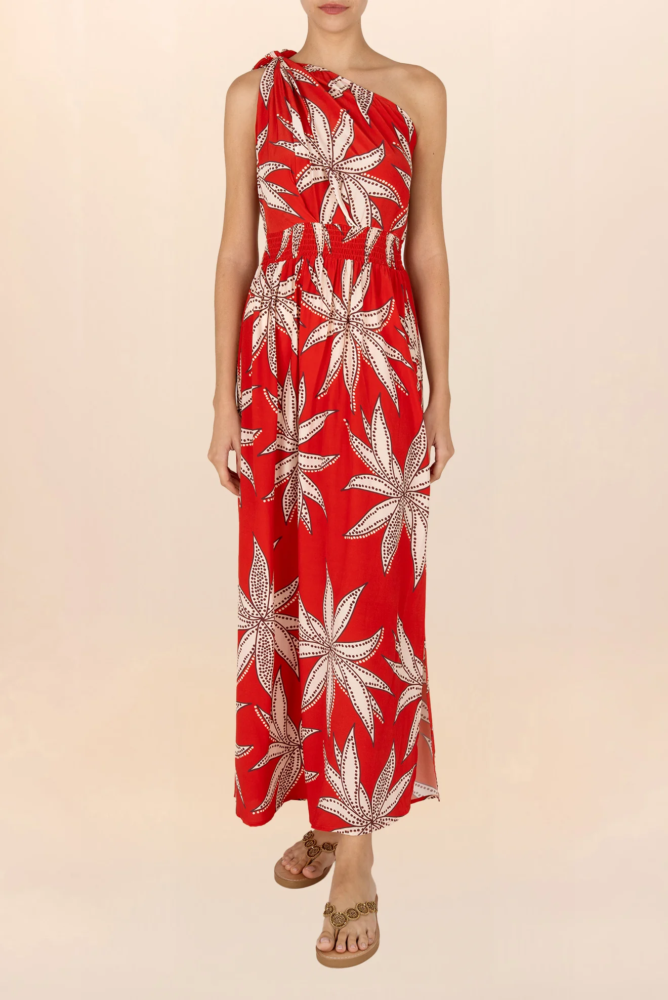Vestido Largo Estampado Nimes - Image 3