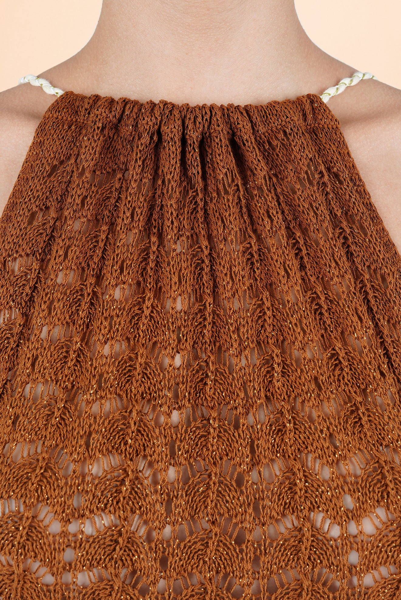 Vestido Largo Caraiba Dorado - Image 5